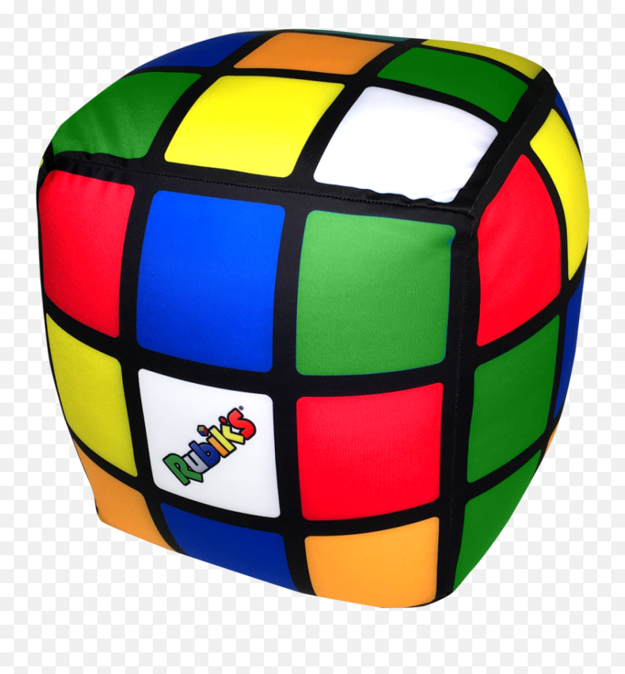 Rubiks Cube Microbead Pillow - Cube Pillow Emoji,Rubik's Cube Emoji
