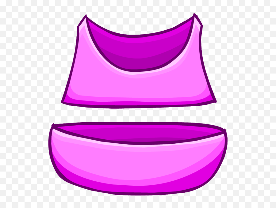 Purple Bikini Club Penguin Wiki Fandom - Club Penguin Bikini Emoji,Vacation Emojis Bathing Suit