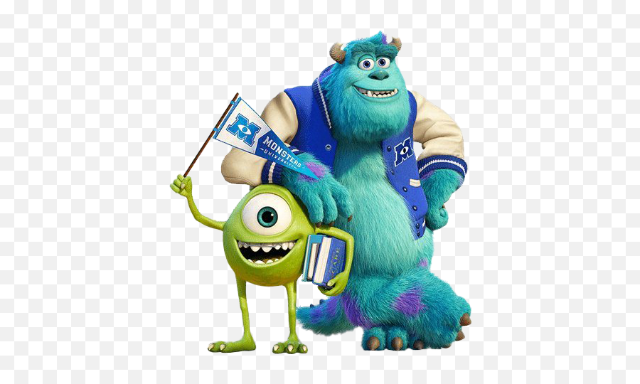 Monsters University Png Transparent Images Png All - Monsters University Png Emoji,Mike Wazowski Kawaii Emoticon