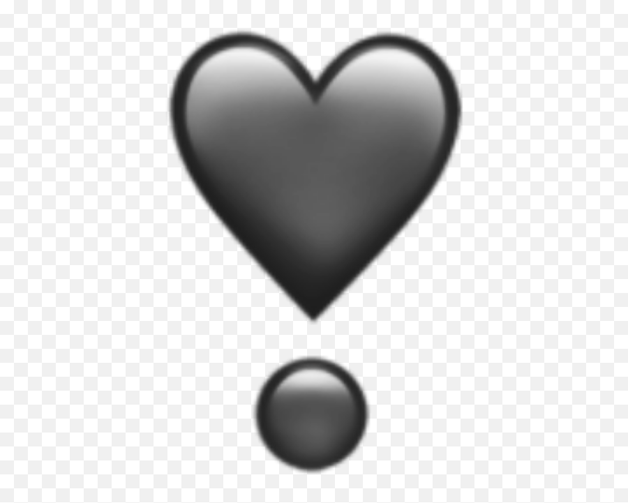 Heart Emojis Emoji Grey Sticker - Vertical,Grey Emojis