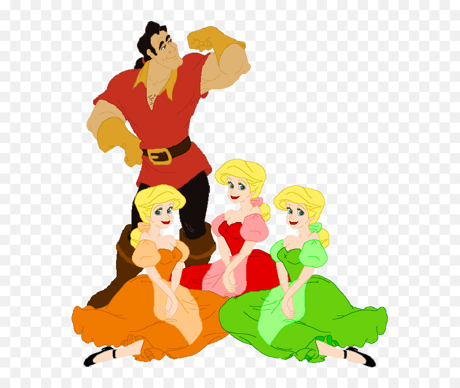 Disney Clipart For Girls - Beauty And The Beast Bimbettes Png Emoji,Disney Female Emojis