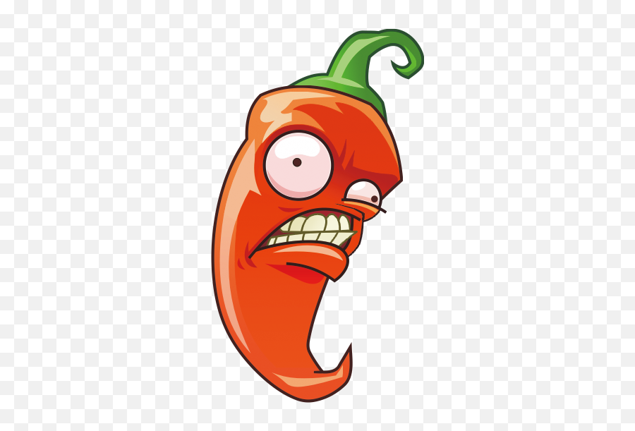 Red Cartoon Jalepenos - Clipart Best Plants Vs Zombies 2 Jalapeño Emoji,Google Jalapeno Emoticon
