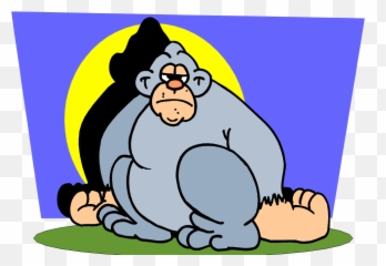 Gorillas - Clip Art Library Gorillas Emoji,Internet Gorilla Emoticon