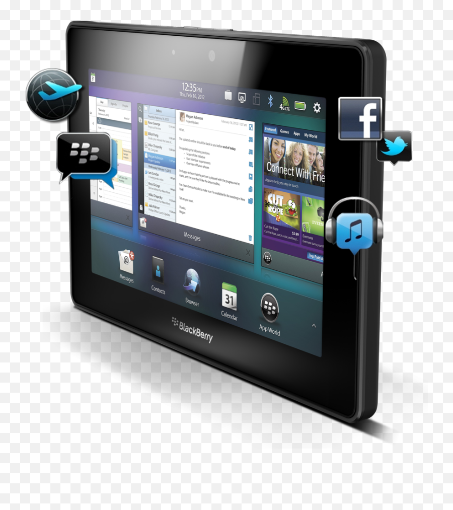 Blackberry Playbook Apps Crackberry - Blackberry Playbook Emoji,Blackgerry Emoticon Dinner
