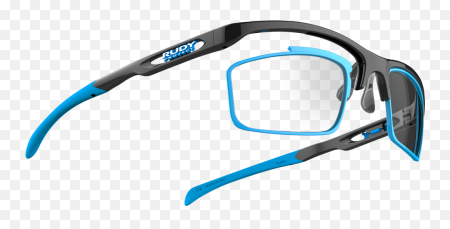 Clip Sunglasses Prescription Glass - Brýle Rudy Project Vulcan Emoji,Easy Emoji With The Black Sunglasses On