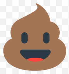 Caca Con Ojos - Poop Emoji Transparent Background,Emoticon Reloj De Arena