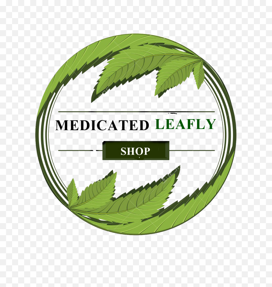 Medicated Leafly Shop U2013 Get Medical Marijuana - Cannabis Leaf Logo Concept Emoji,Pot Weed Emoji