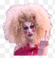 Drag Dragqueen Sticker - Curly Emoji,Drag Queen Emoji