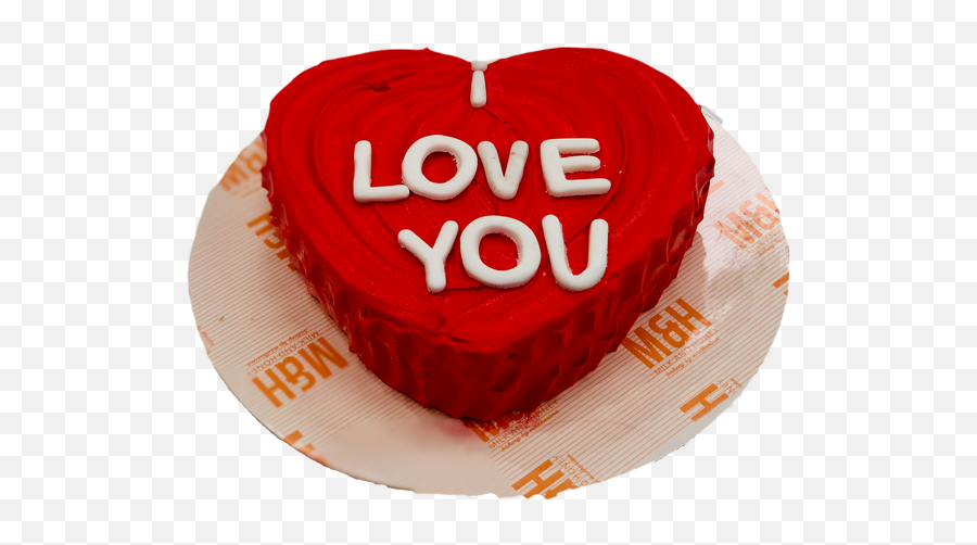 Heart Shape Love You Cake - Cake Decorating Supply Emoji,Heart Emoji Cake