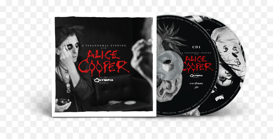 Alice Cooper To Release Brand New Live Album U201ca Paranormal Emoji,Alice's Emotion Red Disk A