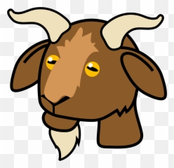 Download Goat Svg Icon Clipart Goat Clip Art Goat Nose Emoji,Goat Emoji Art
