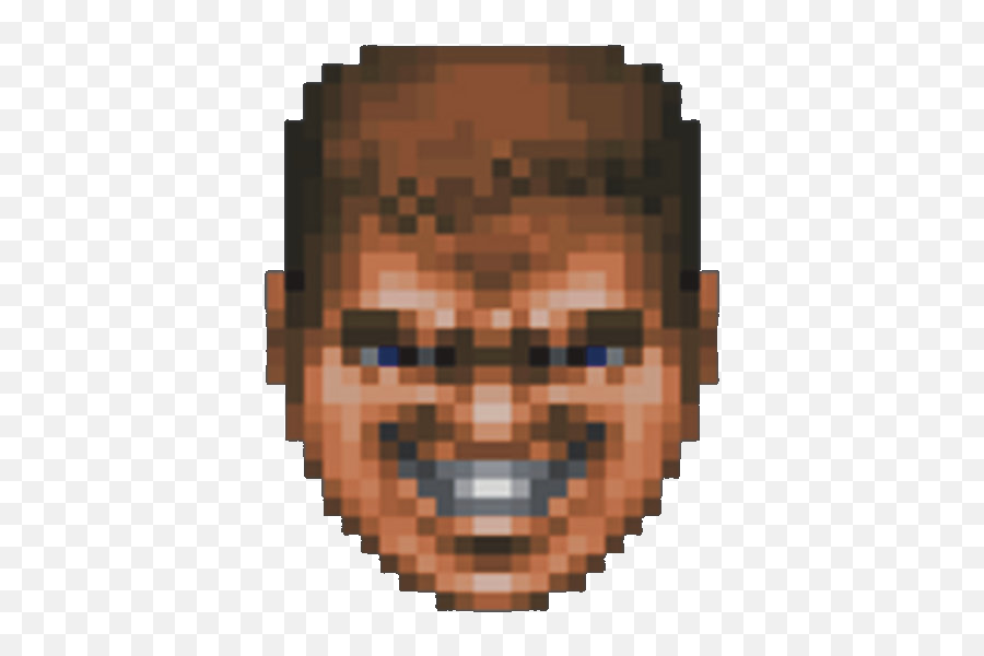 I Love - Doom Guy Smile Emoji,Doom Emoji