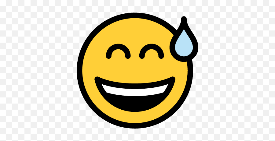 Justemoji - Contrast Wide Grin,Monocle Emoticon