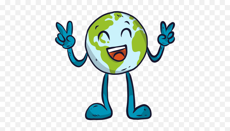 Planet Earth Happiness Laugh Smile - Planeta Terra Feliz Desenho Emoji,Globe Emoticon