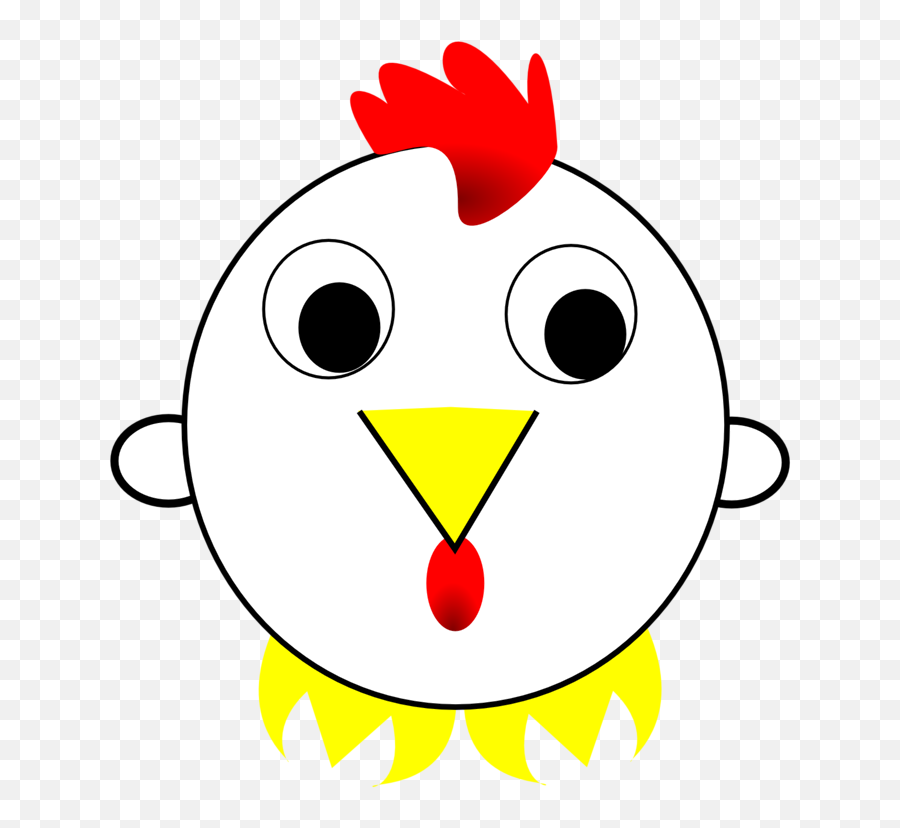 Cartoon - Dot Emoji,Rooster Emoticon