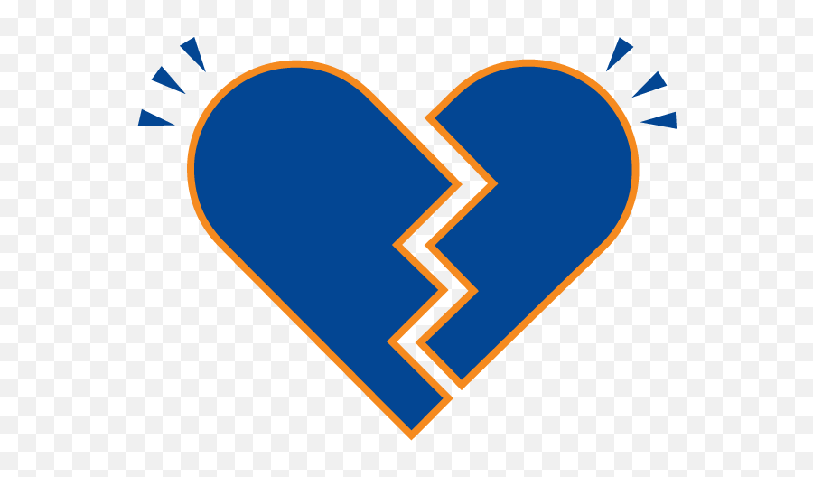 Broken Blue Heart Emoji - Mumbai Indians Blue Heart,Blue Heart Emoji
