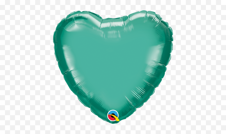 18 Inch Heart Foils - Qualatex Mylar Balloons Qualatex Star Balloons Emoji,Mint Green Heart Emoji