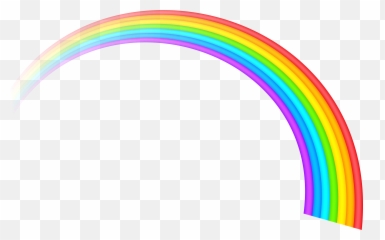 Rainbow Clipart Clip Art - Public Domain Rainbow Free Emoji,Arco Íris De Emojis