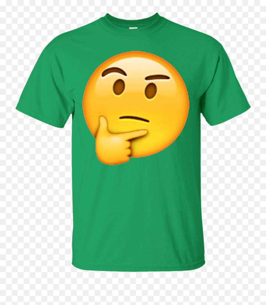 Skeptical Thinking Eyebrow Raised Emoji Tee Shirt U2013 Torasab - Family Trip Texas Shirts,Thinking Smiley Emoticon