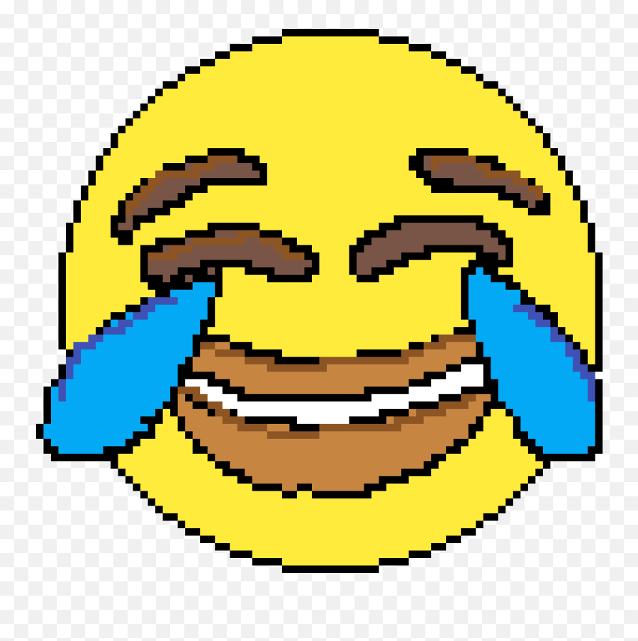 With Tears Of Joy Emoji Transparent Png - Minecraft Circle 64 Diameter,Tears Emoji