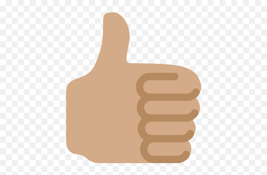 Thumbs Up Sign Tone Emoji - Thumbs Up Twitter Emoji,Can Thimbs Up Be A Emoji