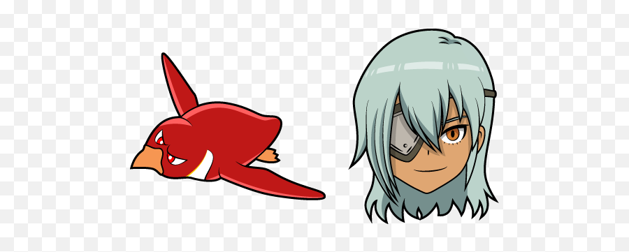Pin On Anime Cursors Collection Custom Cursor - Fictional Character Emoji,Emoji Eyepatches