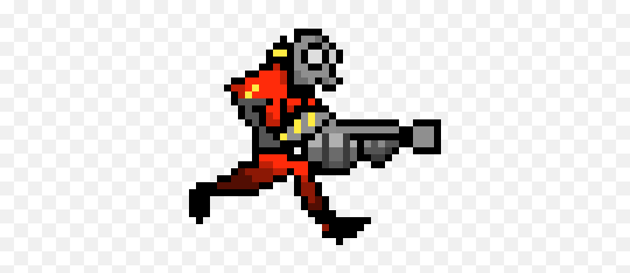 Tf2 Pyro Pixel Art Maker - Tf2 Sprites Emoji,Tf2 Pyro Emoticons