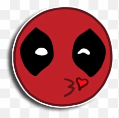 Marvel Stickers Para Telegram - Fictional Character Emoji,Deadpool Emoticon Facebook
