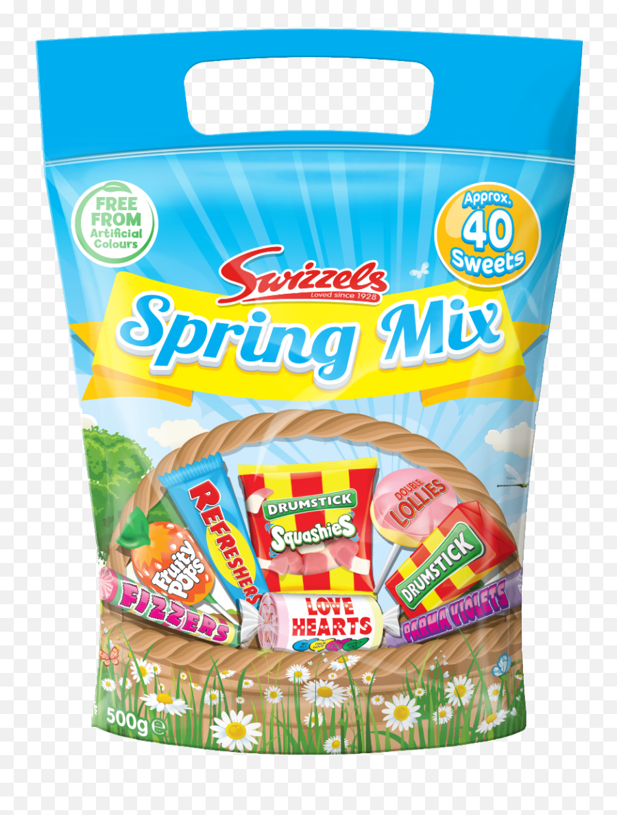 Swizzels Spring Mix Pouch 500g Emoji,Drumstick Emoji