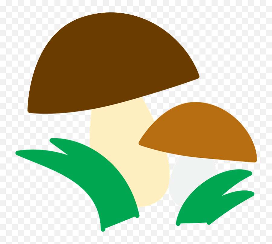 Mushroom Clipart Transparent Png - Clipart World Wild Mushroom Emoji,Iphone Mushrooms Emoji