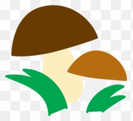 Mushroom Clipart Transparent Png - Clipart World Wild Mushroom Emoji,Iphone Mushrooms Emoji
