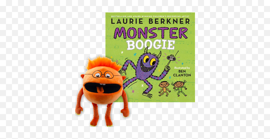 Monster Boogie With Orange Baby Monster - Monster Boogie Laurie Berkner Emoji,Dynamic Emotions Puppets