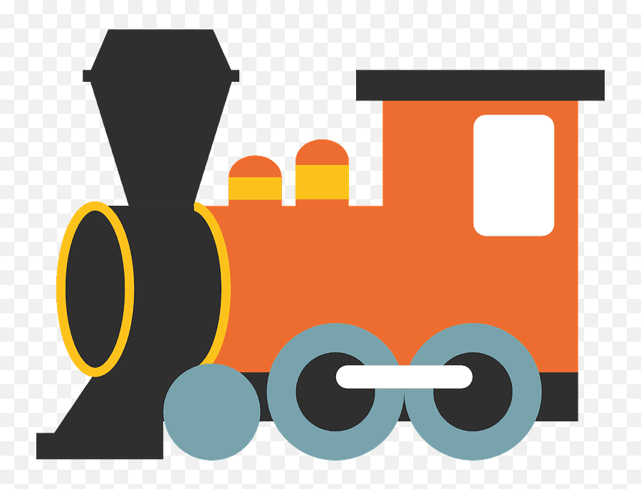 Locomotive Emoji Clipart Free Download Transparent Png - Steam Locomotive Emoji,Emoticon Text Art Steam