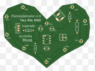 Pulsing Heart - Share Project Pcbway Language Emoji,Emotion Coraacao