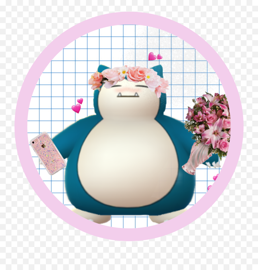 Snorlax Pokemon Love Uwu Sticker - North Station Emoji,Snorlax Emoji