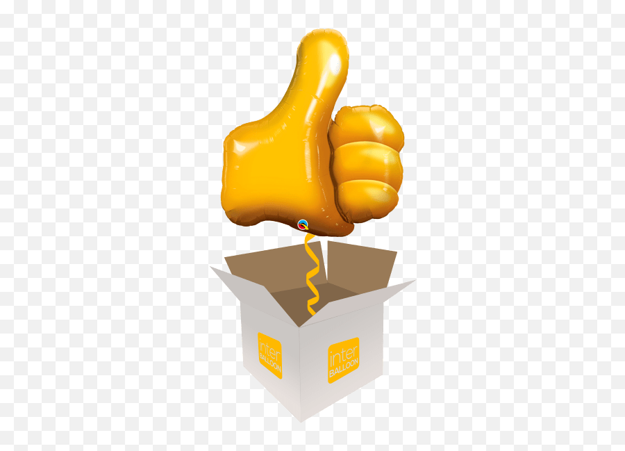 Oxford Helium Balloon Delivery In A Box Send Balloons To - Thumbs Up Balloon Emoji,Thumbs Up Emoji Oxford
