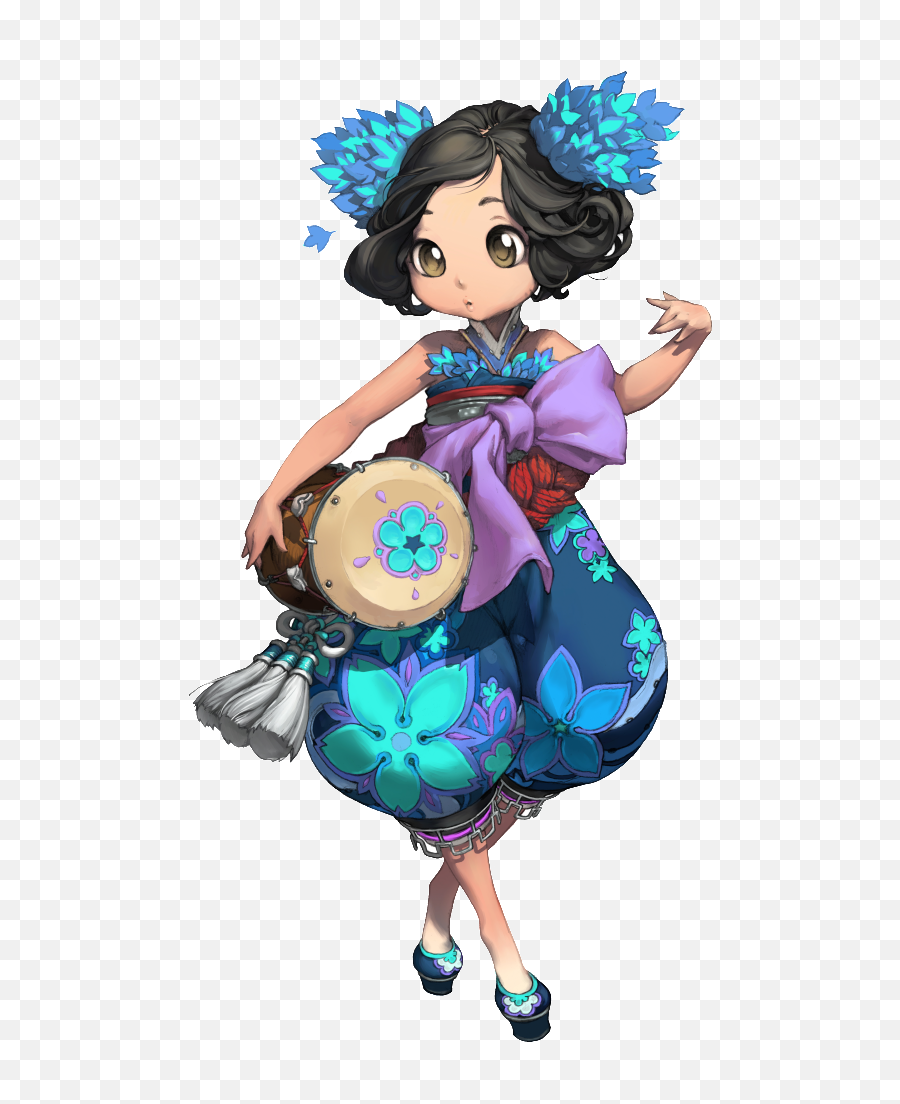 Lyn Concept Art Blade And Soul - Bns Lyn Chibi Transparent Emoji,How To Target On Bns With Emojis