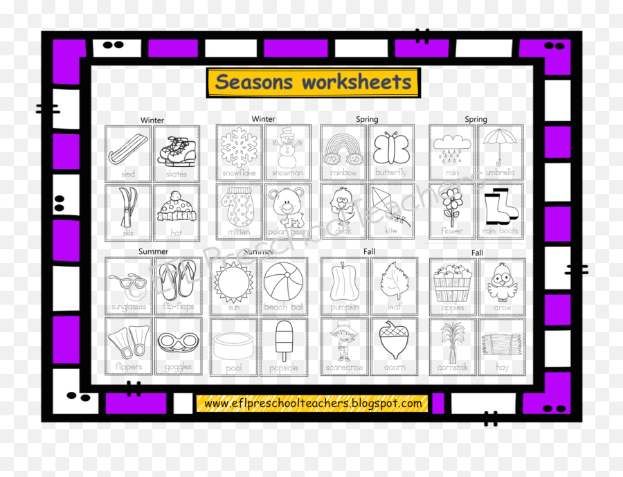 Eslefl Preschool Teachers Seasons Unit Worksheets For - Theo H Brothers Clipart Emoji,Spanish Emotions Worksheet