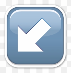 South West Arrow - The Garden Of Morning Calm Emoji,Emoticon De Luchador
