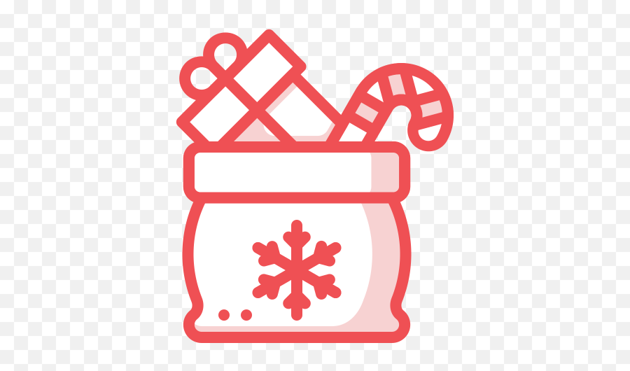 Christmas Gift Icon Of Colored Outline Style - Available In Svg Christmas Gift Outline Png Emoji,Emoji Gift Bag