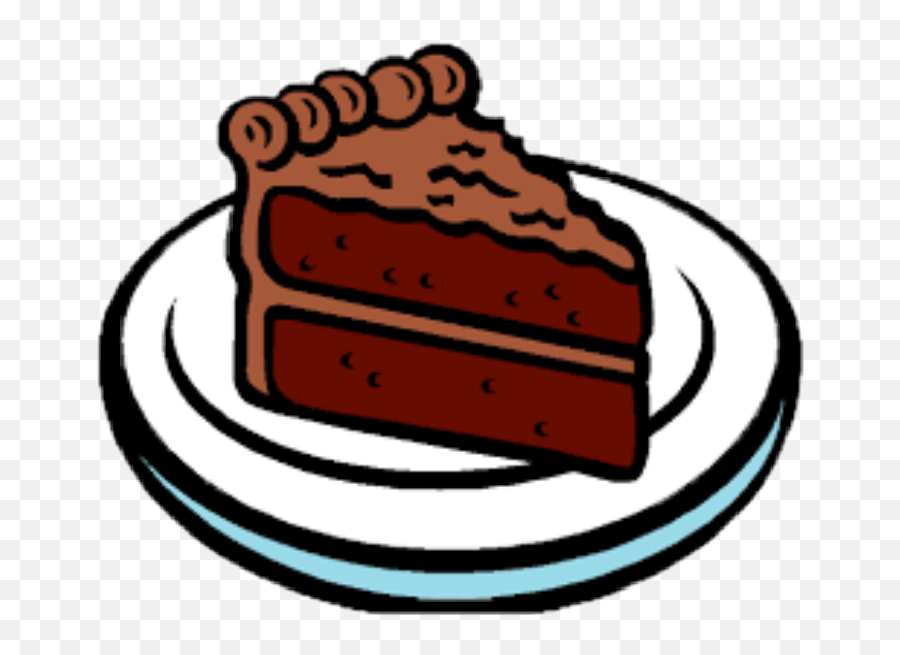 Chocolate Cake Clipart Png Transparent - Chocolate Cake Clip Art Emoji,Chocolate Cake Emoji
