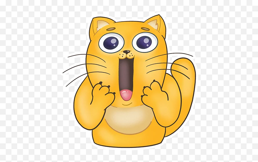 Telegram Sticker 26 From Collection Fat Cat Sardelkin Emoji,Sar Emojis