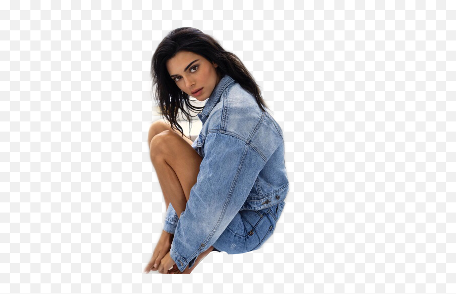 Imstagram - Kendall Jenner Veste En Jean Emoji,Kendall Jenner Emoji