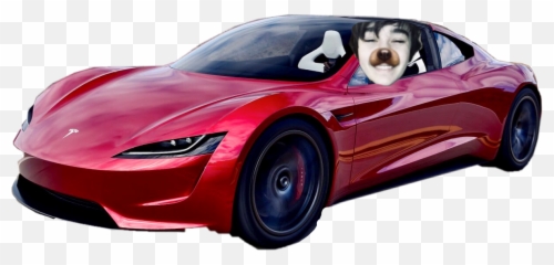 P - Tesla Roadster Emoji,Tesla Emoji