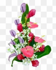 Lahaina Orchid Tropical Hawaiian Flowers Hawaiian - Flower Bouquet Orchid Png Emoji,Orchid Emoji