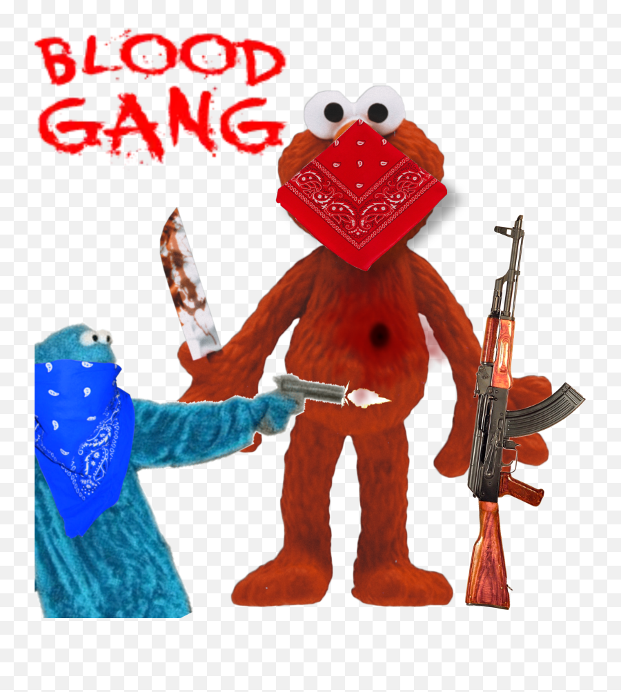 Blood Gang Bruh Sticker - Fictional Character Emoji,Blood Gang Emoji