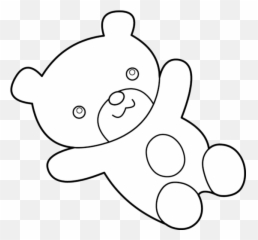 Teddy Bear Pic Black And White Teddy - Teddy Bear Clipart For Coloring Emoji,Bear Black And White Emoji