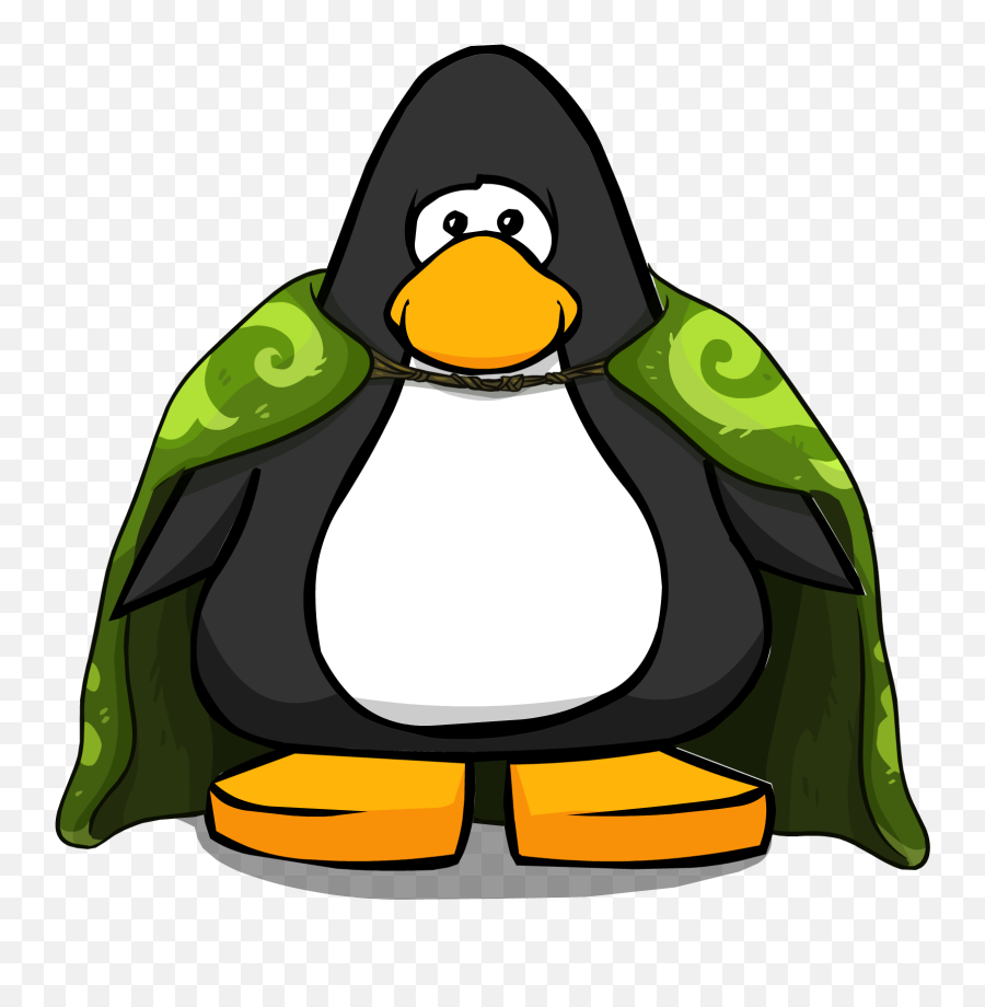 Download Hd Troll Cape Pc - Club Penguin Sweaters Emoji,Penguin Emoji Face
