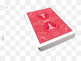 Cards Deck Red White Sticker Sticker - Bicycle Cards Emoji,Deck Of Cards Emoji