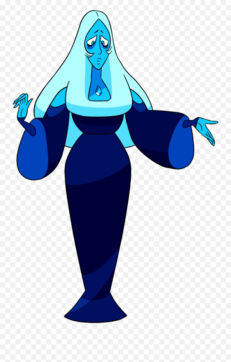 The Great Diamond Authority - Blue Diamond Steven Universe Emoji,Find The Emoji Conflict Diamond
